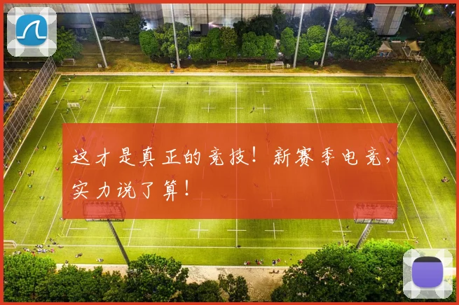 这才是真正的竞技!新赛季电竞,实力说了算!